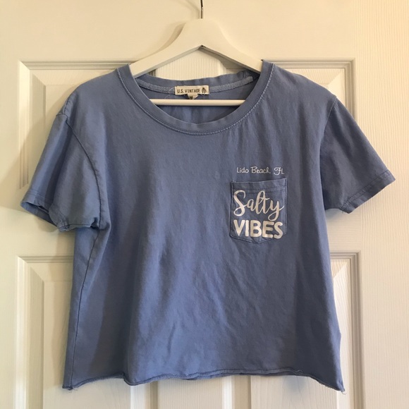 Cropped beachy tee - Picture 2 of 4